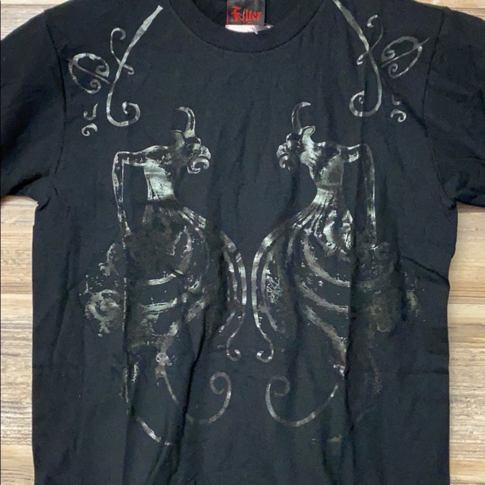 Folter Men's Gargoyle Short Sleeve Tee NWT G3 - Picture 2 of 2
